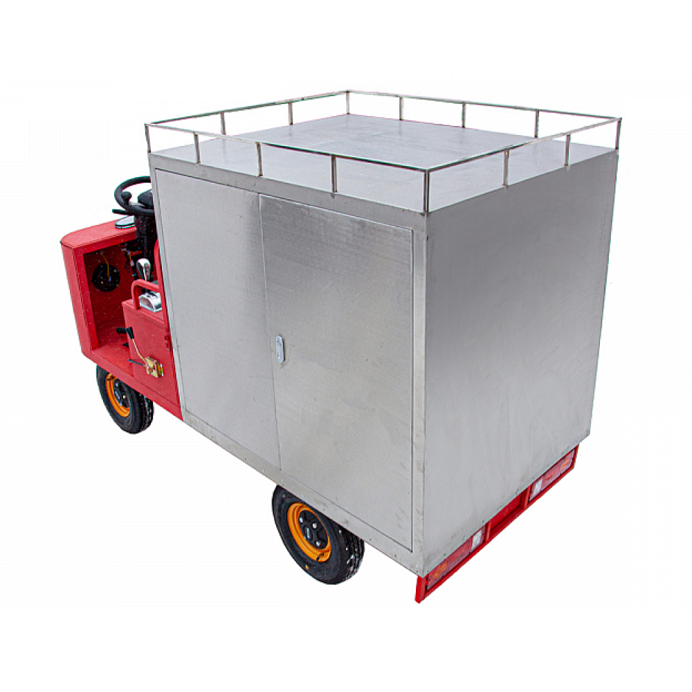 Платформенная тележка электрическая Rutrike КАРА КУНГ 3