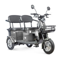 Электротрицикл Rutrike Караван Серый